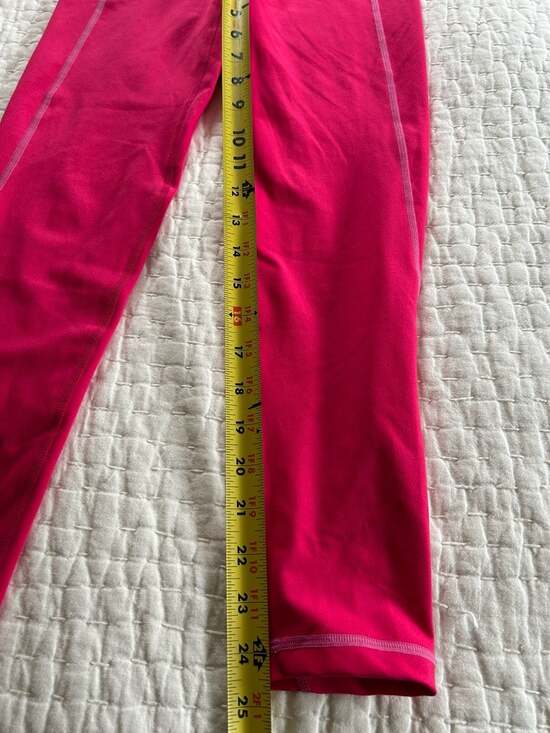 J.Crew Active High-Waisted 7/8 Leggings in Vibrant Pink Size Small - Picture 7 of 8